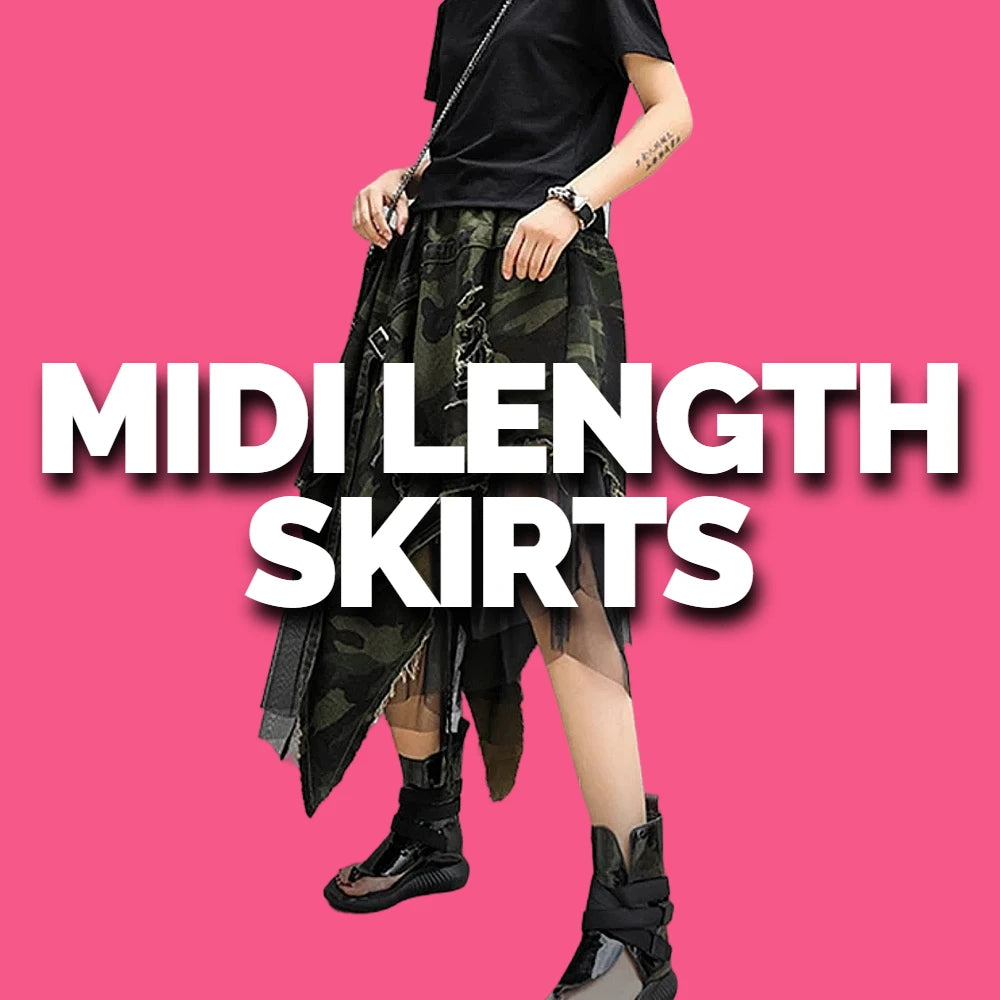 Midi Length Skirts