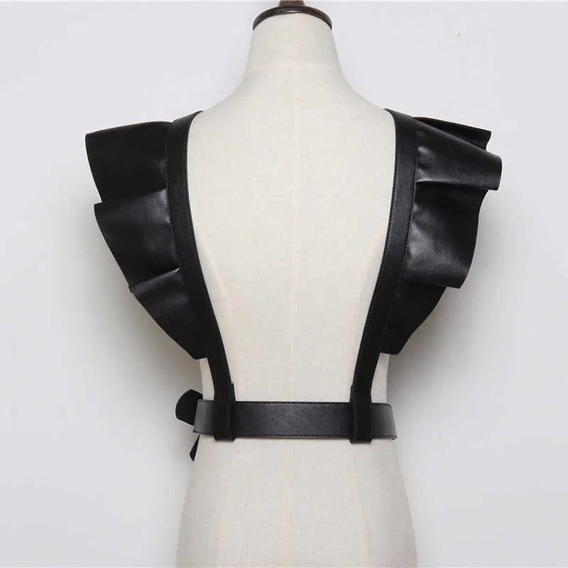 Rogue Ruffle Harness Belt