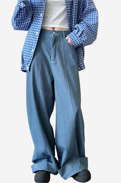 Vintage Drift Wide-Leg Jeans