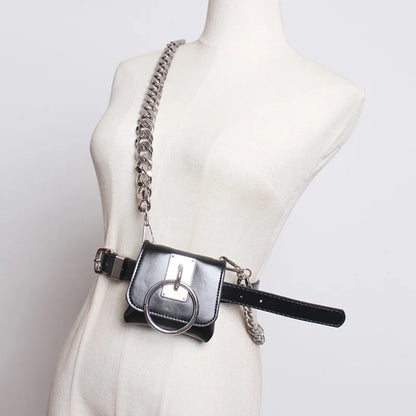 Cyberbound Chain Mini-Bag Belt