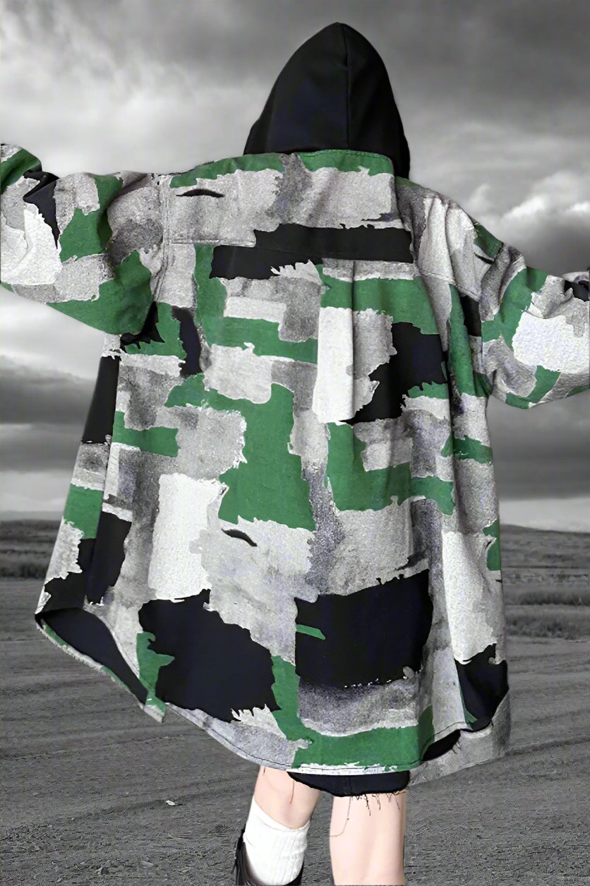 Nomad Camo Hoodie Shirt