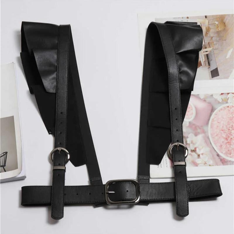 Rogue Ruffle Harness Belt