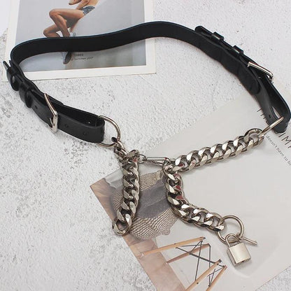 Lockdown Chain Waist Belt