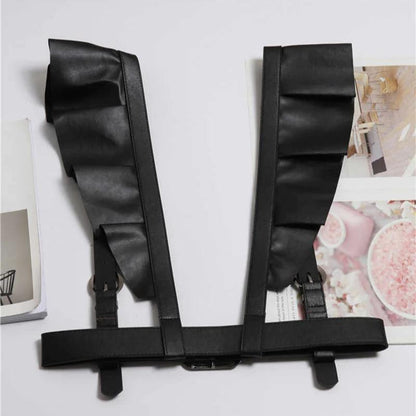 Rogue Ruffle Harness Belt