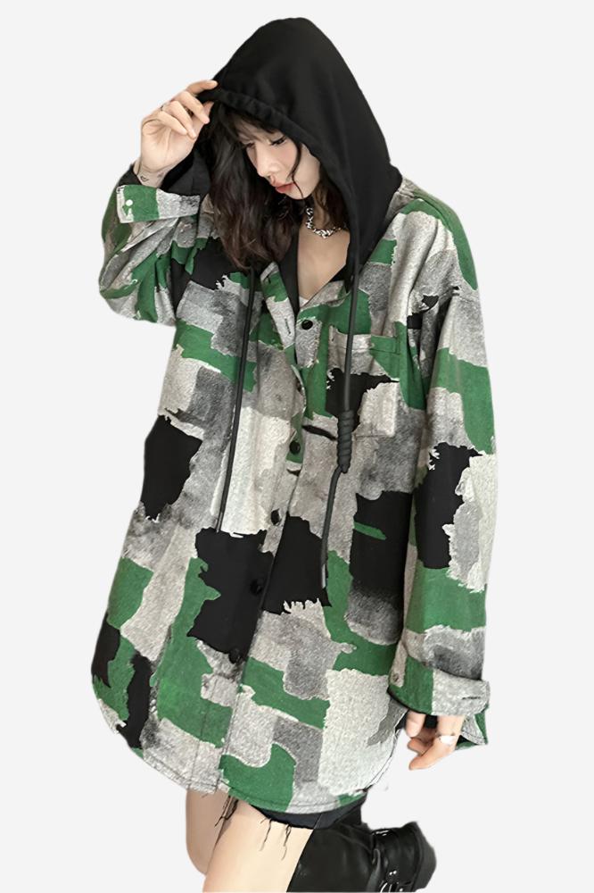 Nomad Camo Hoodie Shirt