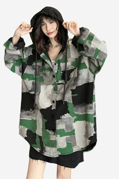 Nomad Camo Hoodie Shirt