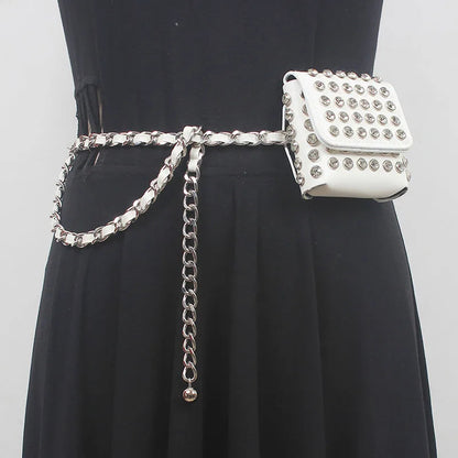 Rivet Rebel Chain Belt