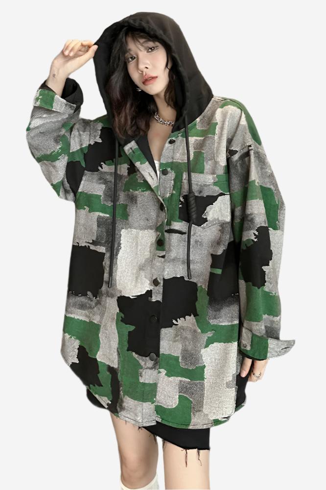 Nomad Camo Hoodie Shirt