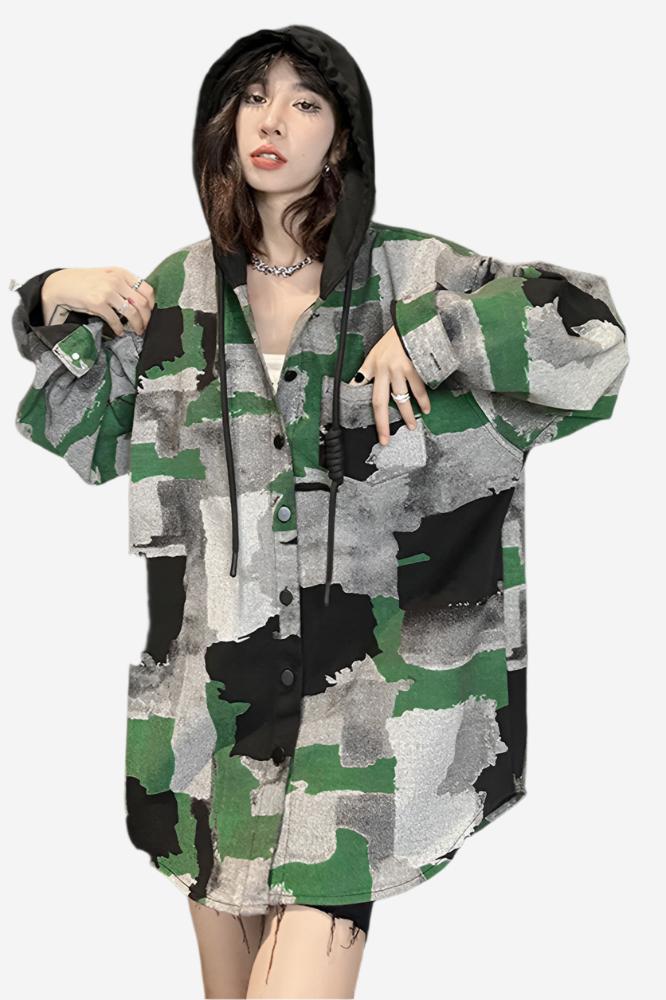 Nomad Camo Hoodie Shirt