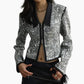 Shimmering Rebel Sequin Jacket LAZERorange