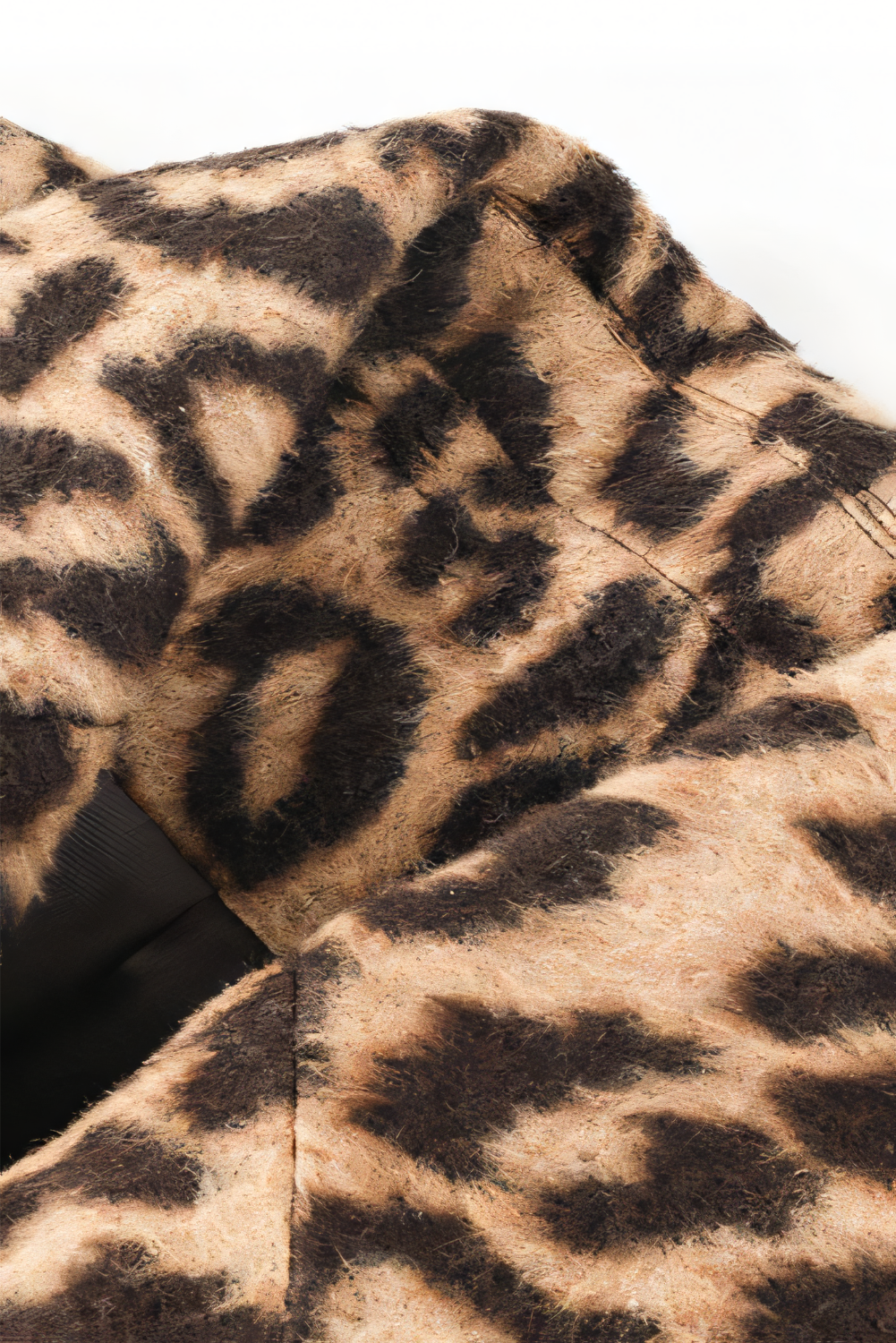 Savanna Luxe Leopard Coat LAZERorange