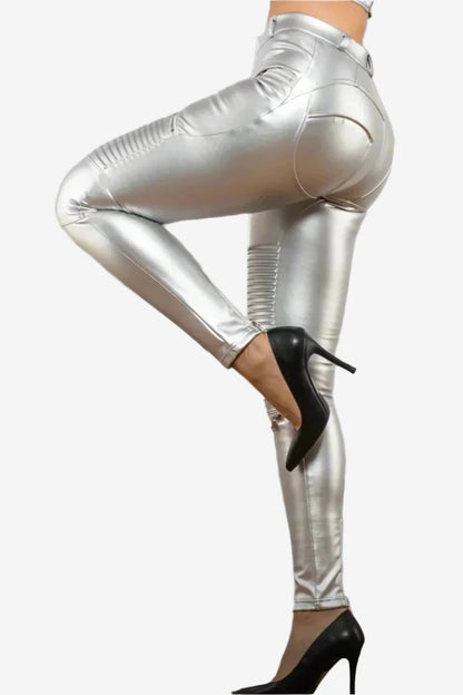 Chrome Rebel Biker Pants