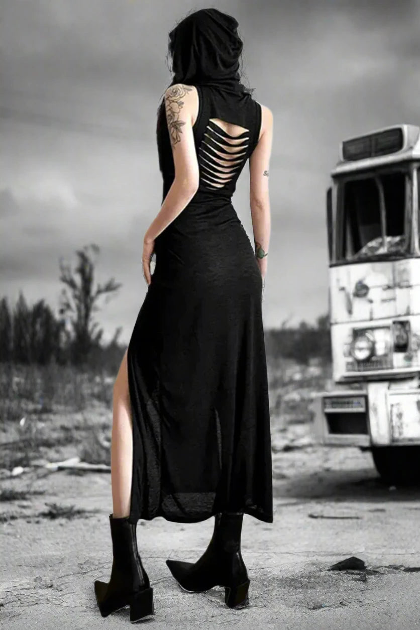 Wasteland Shroud Hooded Dress