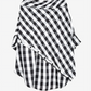 Gridflow Oversized Plaid Top LAZERorange