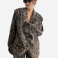Leopard Luxe Oversized Blazer LAZERorange