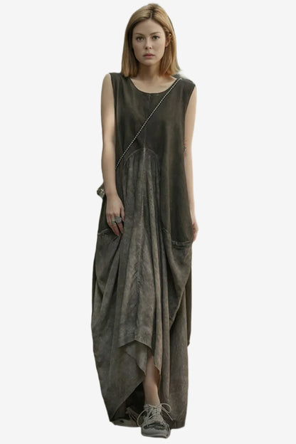 Dune Drift Pleated Dress