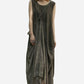 Dune Drift Pleated Dress LAZERorange