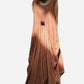 Dune Drift Pleated Dress LAZERorange