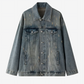 Rebel Horizon Vintage Denim Jacket LAZERorange