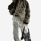 Dual Realm Reversible Fur Jacket LAZERorange