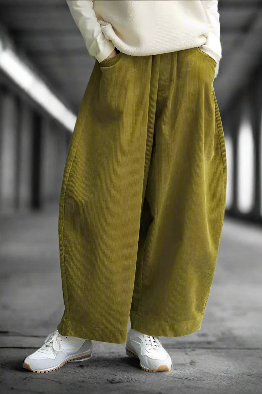 Urban Flow Corduroy Pants - LAZERorange