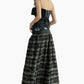 Grunge Plaid Revival Skirt