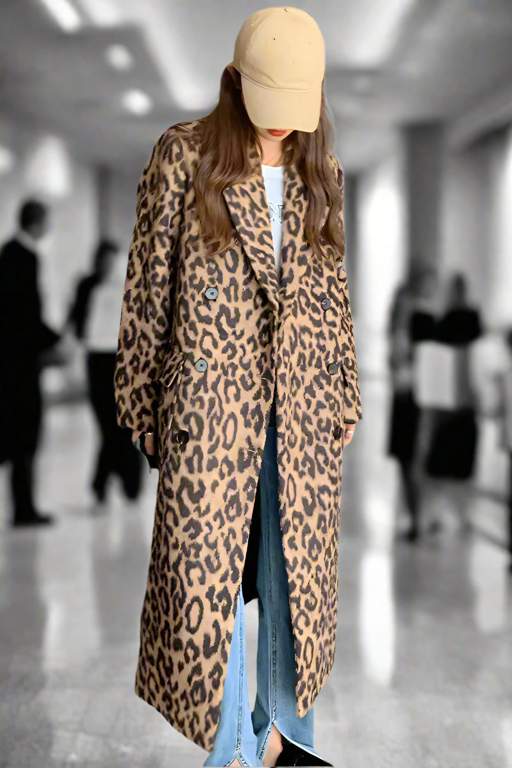 Savanna Luxe Leopard Coat