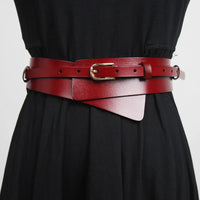 Asymmetrical Buckle Waist Belt