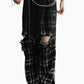 Rebel Plaid Shred Pants LAZERorange