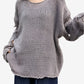 Grunge Knit Distressed Sweater