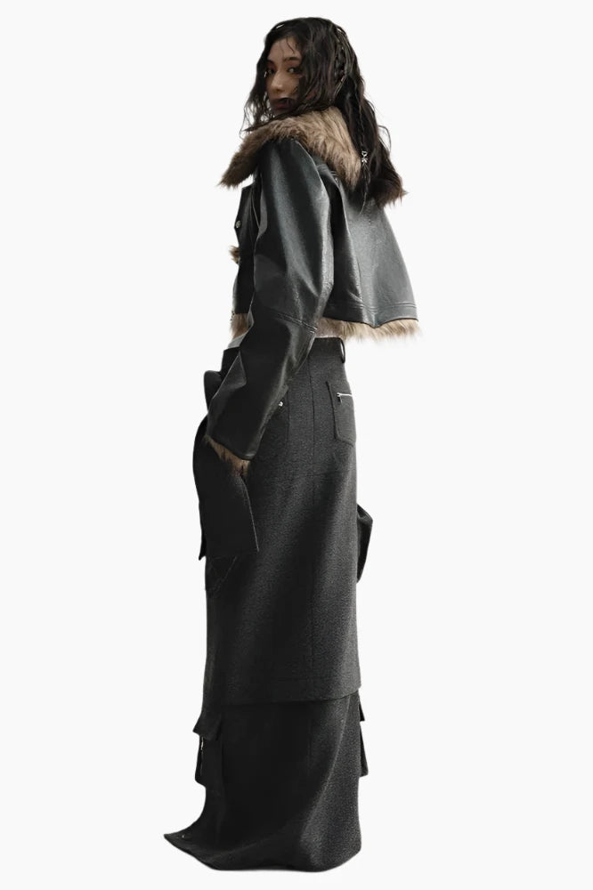 Urban Warrior Long Cargo Skirt