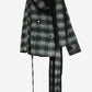 Plaid Luxe Woolen Coat