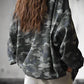 Wasteland Camo Stand Collar Jacket LAZERorange