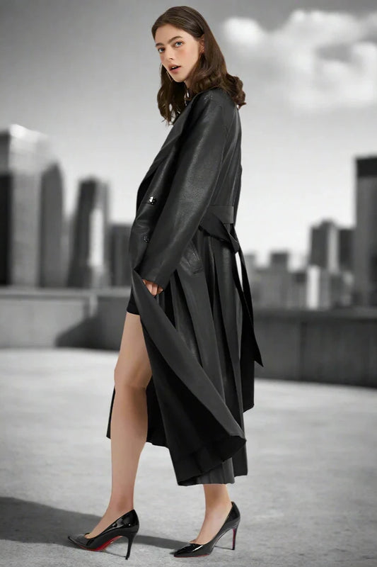 Matrix Luxe Trench Coat