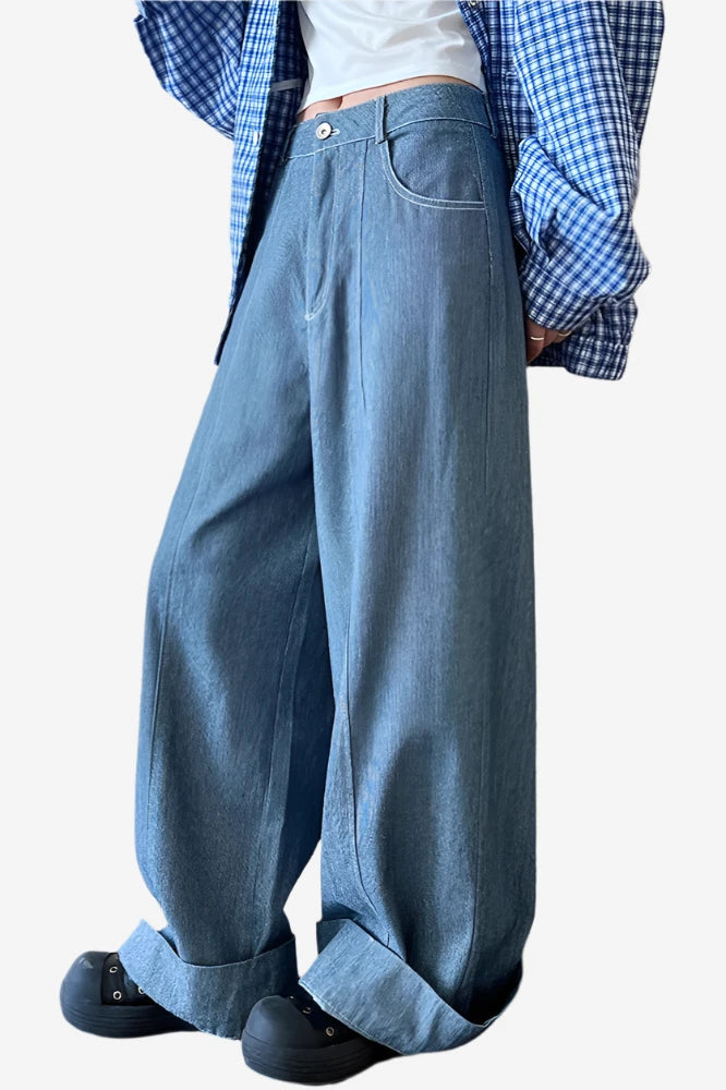 Vintage Drift Wide-Leg Jeans