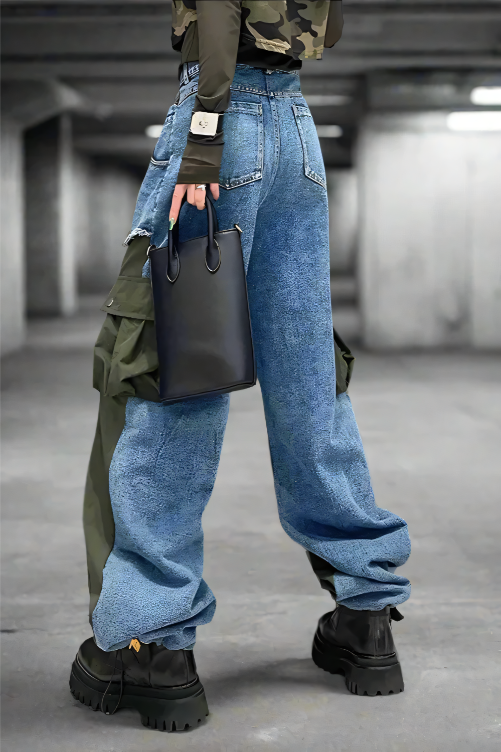 Urban Vanguard Patchwork Jeans LAZERorange