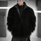 Cyberfrost Fur Jacket - LAZERorange