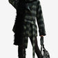 Plaid Luxe Woolen Coat