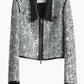 Shimmering Rebel Sequin Jacket LAZERorange