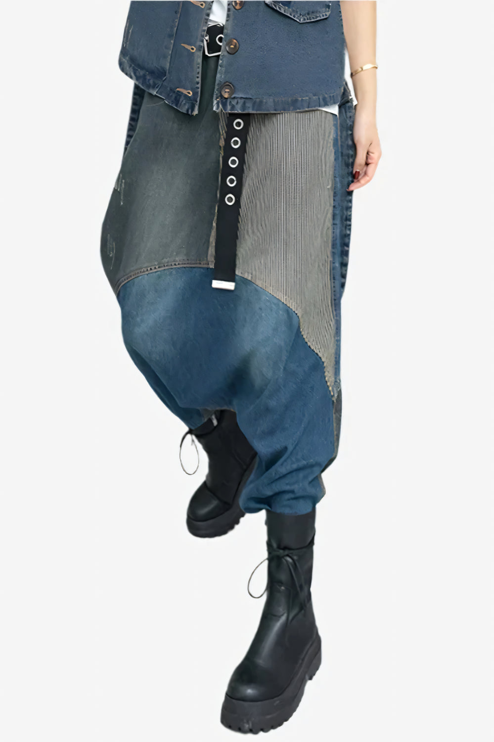 Retro Fusion Harem Jeans LAZERorange