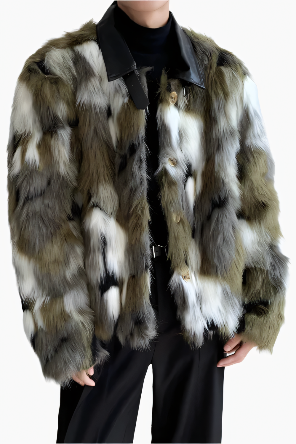 Urban Tundra Fur Jacket LAZERorange