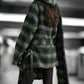 Plaid Luxe Woolen Coat