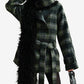 Plaid Luxe Woolen Coat