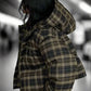 Hearthside Plaid Hooded Parka LAZERorange