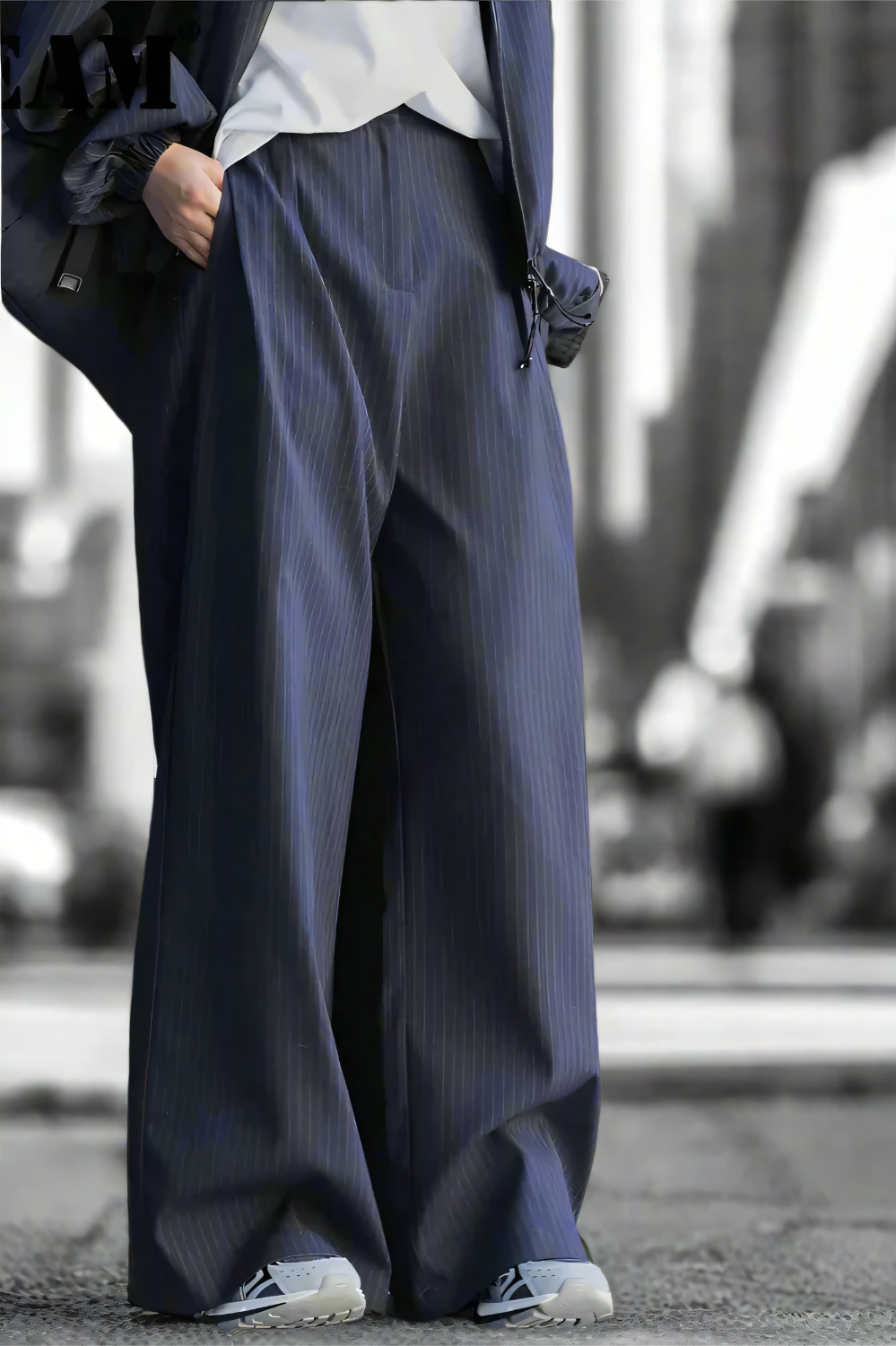 Urban Stride Wide-Leg Trousers