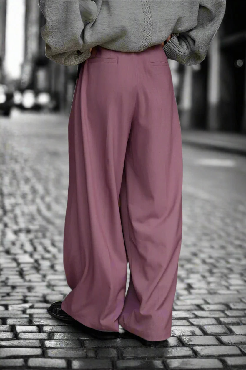 Echelon High-Waist Trousers - LAZERorange