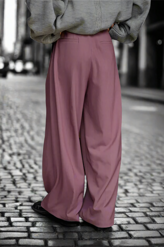 Echelon High-Waist Trousers LAZERorange