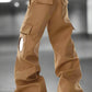 Vortex Cutout Cargo Pants - LAZERorange