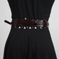 Asymmetrical Buckle Waist Belt