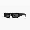 Stealth Edge Rectangle Punk Shades - LAZERorange